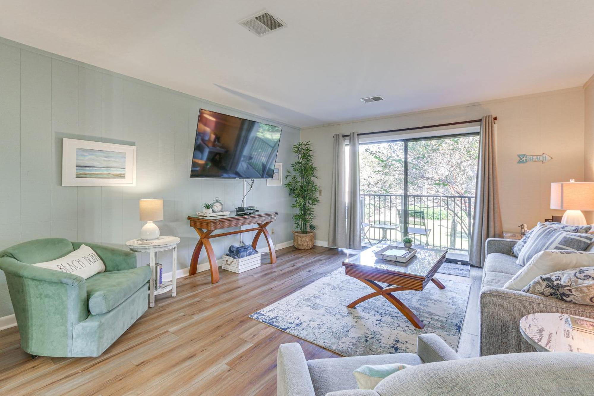 Hilton Head Condo Walk To Coligny Beach And Plaza! Хилтон-Хед-Айленд Экстерьер фото