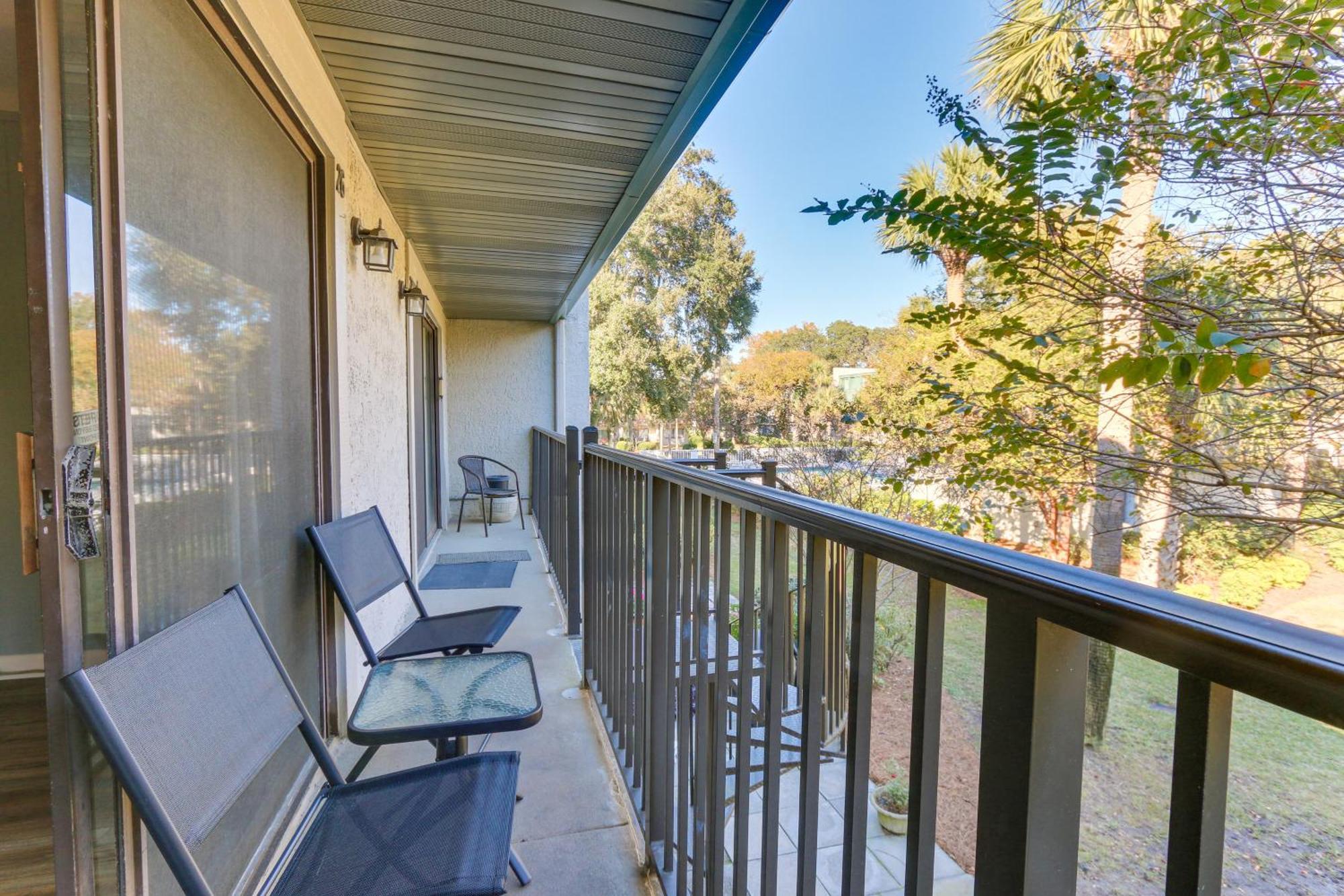 Hilton Head Condo Walk To Coligny Beach And Plaza! Хилтон-Хед-Айленд Экстерьер фото